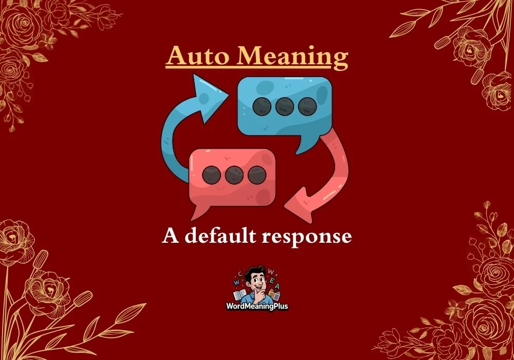 Auto Meaning