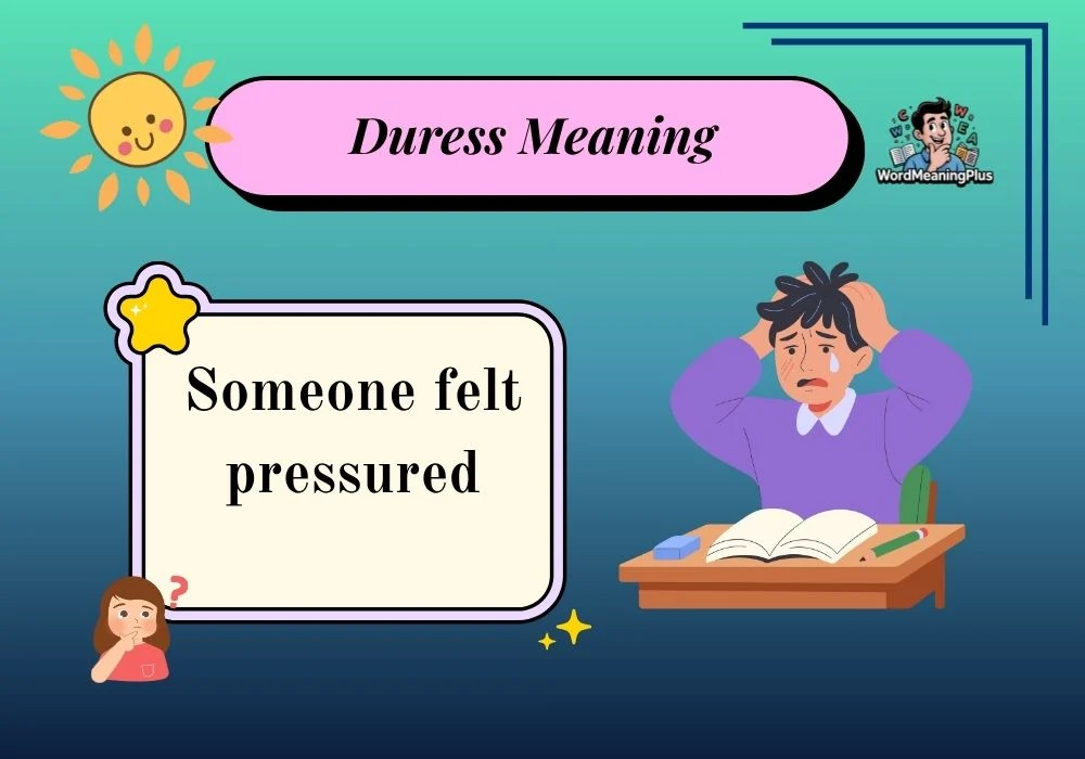 Duress Meaning