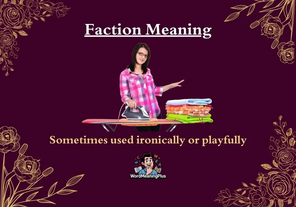 Faction Meaning