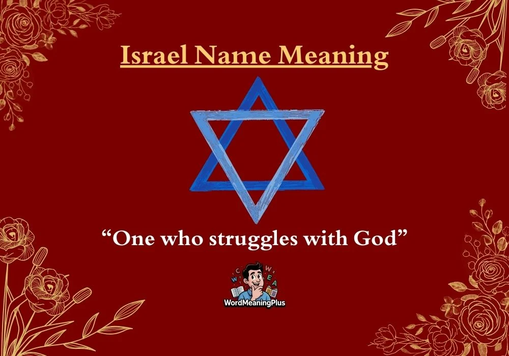 Israel Name Meaning