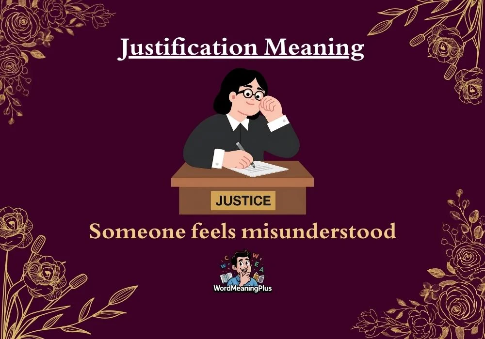 Justification Meaning