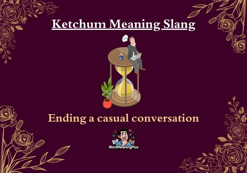 Ketchum Meaning Slang