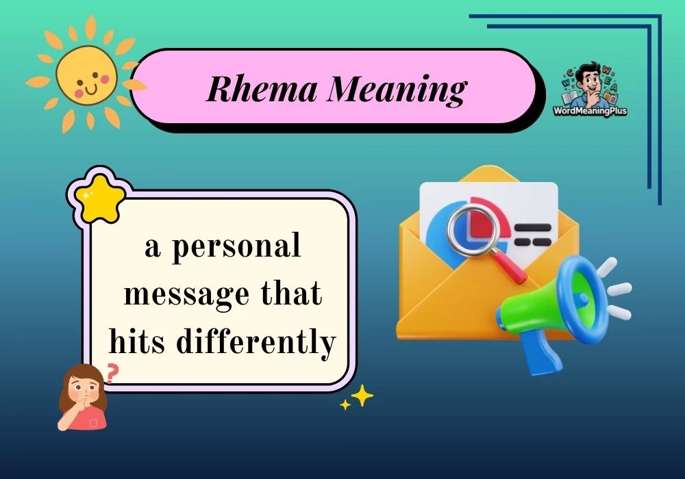 Rhema Meaning