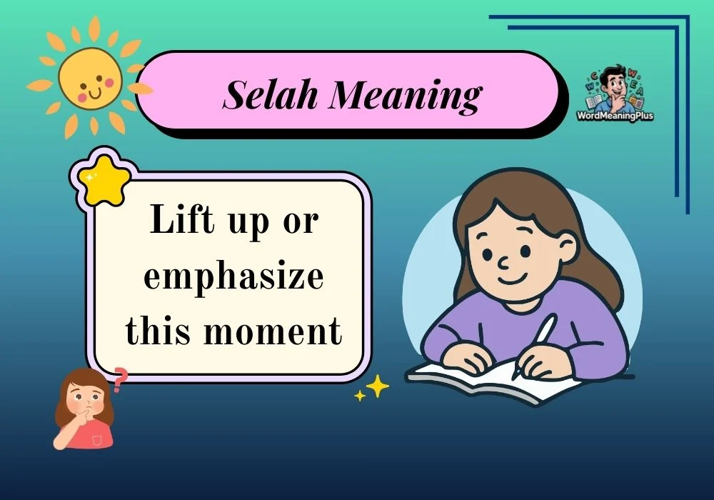 Selah Meaning