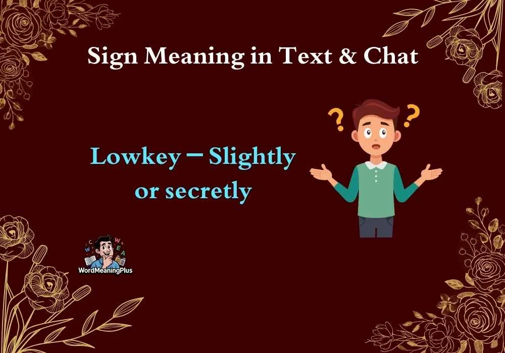 Sign Meaning in Text & Chat