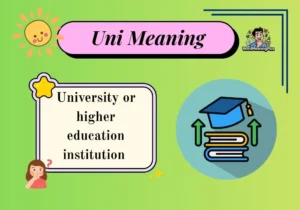 Uni Meaning