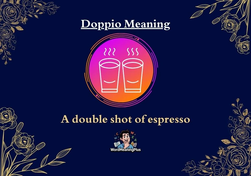 Doppio Meaning