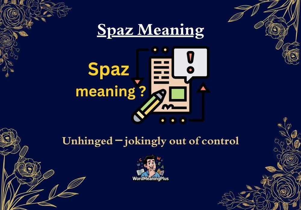 Spaz Meaning