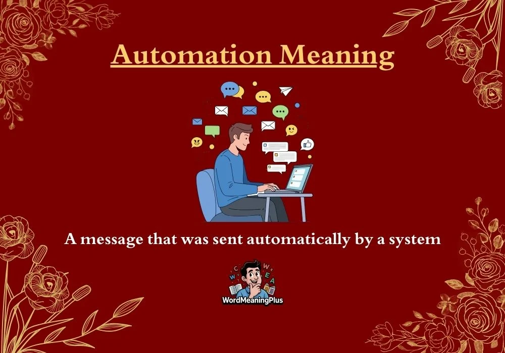 Automation Meaning