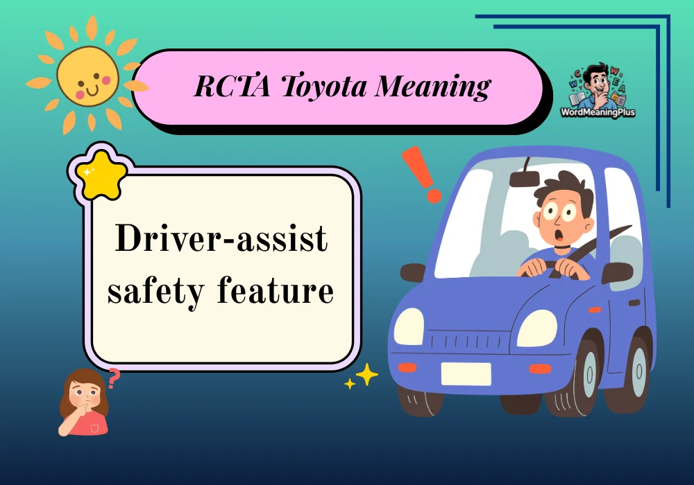 RCTA Toyota Meaning